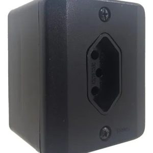 Tomada Dupla 2p+t Sistema X 20a E 10a Black Radial Preto