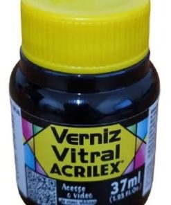Vitral Preto - 520 - Acrilex - 37ml
