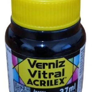 Vitral Preto - 520 - Acrilex - 37ml