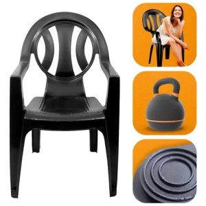 Cadeira Plastica Com Braço Poltrona P/ Festa Piscina Bar