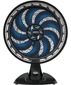 Ventilador Arno X-treme 9 De Mesa 40cm VE90 Cor Preto Pás Azul