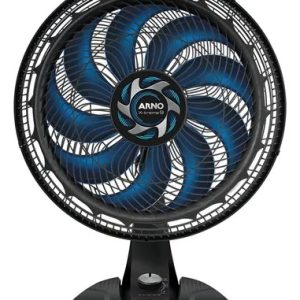 Ventilador Arno X-treme 9 De Mesa 40cm VE90 Cor Preto Pás Azul
