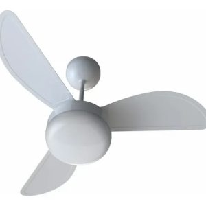Ventilador De Teto Ventisol Fenix Inverter Com controle Estrutura Branco Pás Branco Diâmetro 960 mm Material das pás Plá