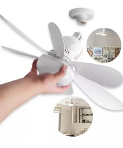 Ventilador Teto Bivolt Pro 60w Led E27 Com Controle Remoto