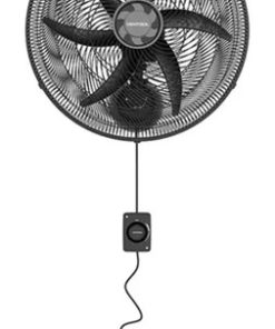 Ventilador De Parede 60 Cm 200 Watts 2 Peças Ventisol Cor Da Estrutura Preta Cor Das Pás Preta Cor Do Suporte Das Pás Pr
