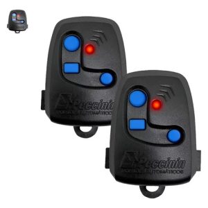 2 Controle Remoto Peccinin Para Portão Eletrônico Com Pilha