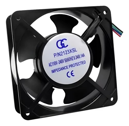 Ventilador Cooler Ventoinha Gc Metalica 120x120x38 110v 220v