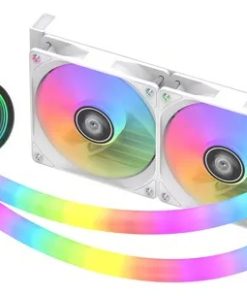 Water Cooler K-mex Wac5 Argb 240mm Intel E Amd Branco