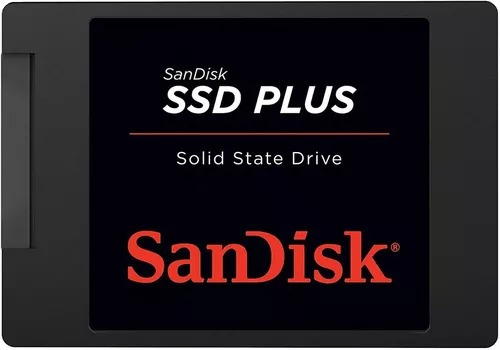 SSD 1TB Sata 3.0 6 GB/s Interno SanDisk Plus SDSSDA-1T00-G27 2,5 Polegadas Velocidade de Leitura Até 535 MB/s e Gravação