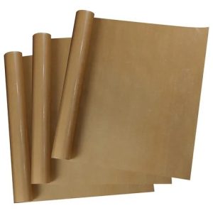 3 Folha Manta Teflon P/ Sublimação 40 X 50 X 0,11 Grossa S/ades Cor Marrom-claro Mecolour