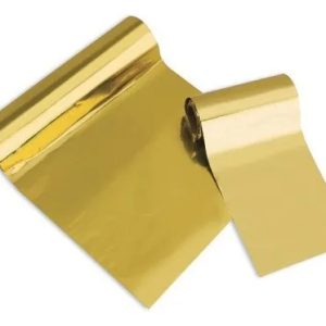 Foil Ouro - Americano - 30 Cm Largura 1 Metro Cor Dourado