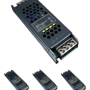 Kit 3 Fonte Chaveada Slim Para Perfil Led 10a 12v 120w