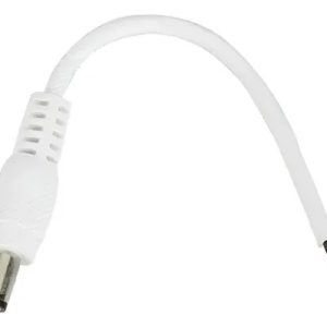 20 Cabo Fio Rabicho Plug P4 Macho Para Fita Led Fonte Cftv