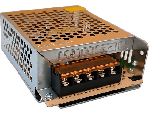 Fonte bivolt CFTV 12V 10A chaveada LK-FT120-10A - LINK+ 120W