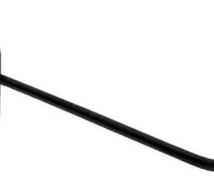 Ganchos P/painel Canaletado 4,76mm 15 Cm Preto - 100 Peças