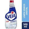 Limpa Vidros Spray Veja Vidrex Cristal 500ml Refil