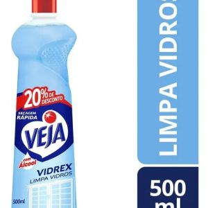 Limpa Vidros Veja Vidrex Tradicional 500ml Oferta