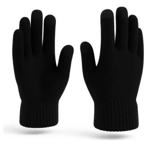 Luva De Lã Frio Inverno Masculina Moletom Qualidade