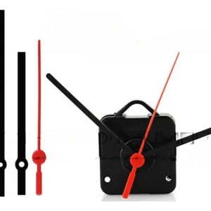 10 Maquinas P/ Relogio C/ Ponteiros Grandes 13 Cm - Continuo