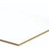 Chapa Mdf Branco 3mm Placa 60cm X 40cm 1 Face Sublimação