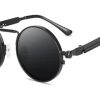 Óculos de sol Bulier Modas Chicago armação preto y lente preto