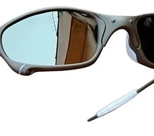 Óculos De Sol Estilo Juliet Espelhada Kit Branco 24k Pinado