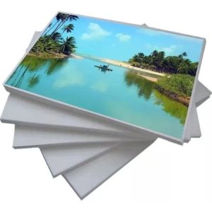 Papel Fotográfico Premium A3 Glossy 180g 100 Folhas Premium Cor Branco