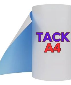 1 Bobina A4 Papel Tack Sublimação 21cm X 100m Fundo Azul Hav