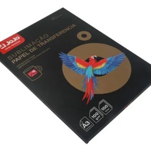 Papel Sublimatico A3 Fundo Rosa 100 Folhas Jojo Paper