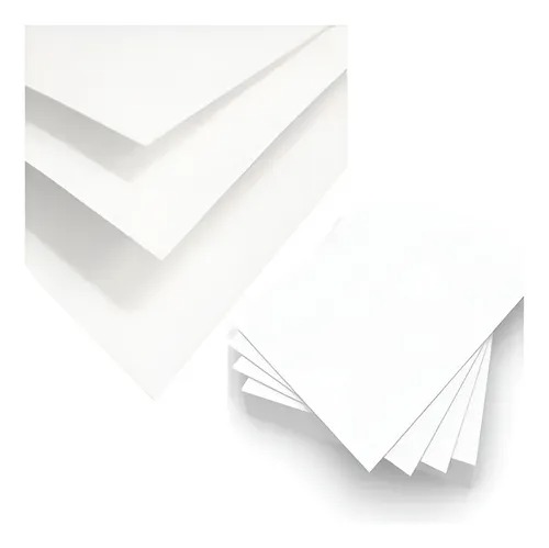 250 Folhas Papel Offset 90gr Sulfite Branco A2 - 42x60cm Branco