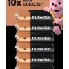Pilha alcalina aa pequena Duracell com 16 unidades