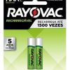 Pilha Recarregável Econômica Palito Aaa Rayovac 2 Unidades