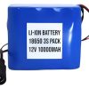 Bateria Lítio Recarregável 12v 10a C/ Bms + Carregador