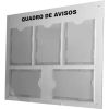 Quadro De Avisos E Gestão Mural Informativo Acm 5 Displays