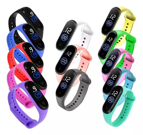 Kit 10 Relógio Digital Led Festa Lembrancinha Atacado Revend