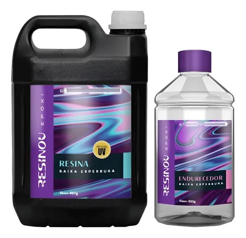 Resina Epoxi Madeira Mesa E Tábua De Carnes - 3 Kg