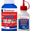 Resina 2004 Epoxi Baixa Viscosidade C/ Endurecedor Kit 300 G Cor Transparente