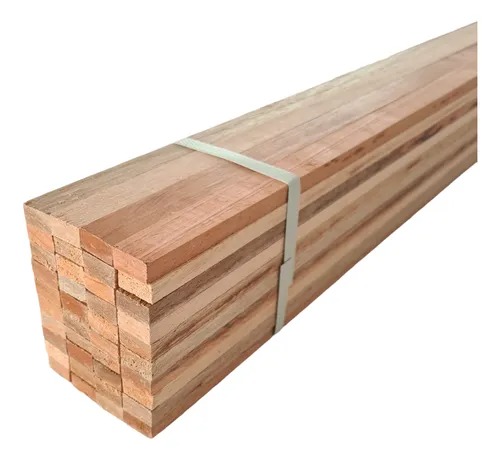 40 Ripas Sarrafos De 1x3x50 Cm Madeira De Eucalipto