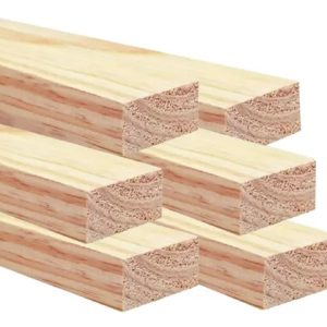 Ripa Sarrafo De Madeira Pinus Artesanato 4,5cm X 2cm X 100cm