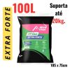 Saco De Lixo 100lt Extra Forte Super Resistente Grosso 8 micras