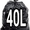 Saco Para Lixo Preto 40 Litros P5 C/ 100 Unidades