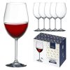 Jogo 6 Taças Cristal Titanium Vinho Tinto 580ml Cor Transparente