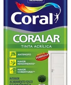 Tinta Coralar Acrílica Anti Mofo Coral Escolha Sua Cor!!