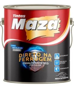 Tinta Esmalte Direto Na Ferrugem Maza Hammerite 3,6l Cores Cor Platina