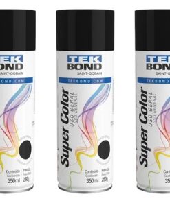 1 Uni Tinta Spray Alta Temperatura 350ml 250g Tekbond