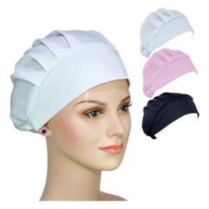 Kit 10 Touca Oxford Cirúrgica Enfermagem Veterinária Cozinha