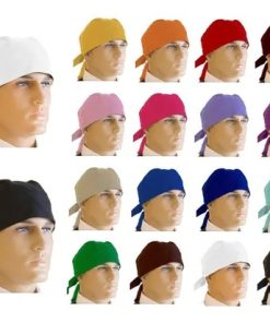 10 Bandana Touca Toquinha Toca Chef Cozinha Restaurant Cores