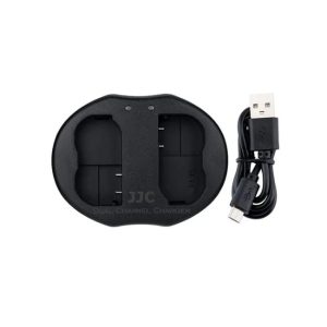 Carregador de Bateria Duplo USB para Canon LP-E17