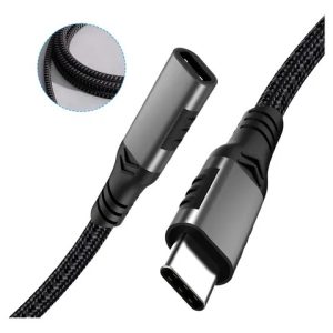 Detalhes do Produto Cabo USB Extensor tipo C para Tipo C 3.2  5 metros com amplificador de sinal da câmera para o comput