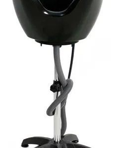 Lavatório Portátil Preto Cabelo Cuba Móvel Salão De Beleza